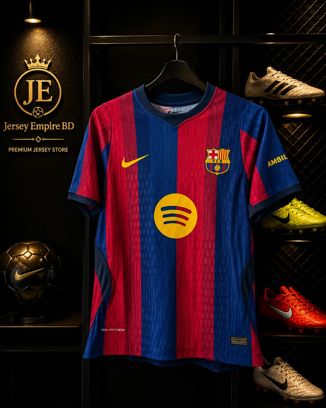 FC Barcelona 2026 Home Player Edition Jersey – Premium Football Kit