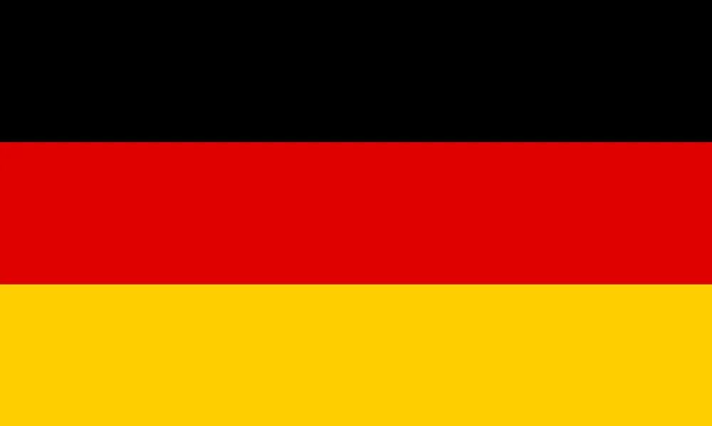 Germany Flag (5.3ft × 3ft) – Premium China Fabric