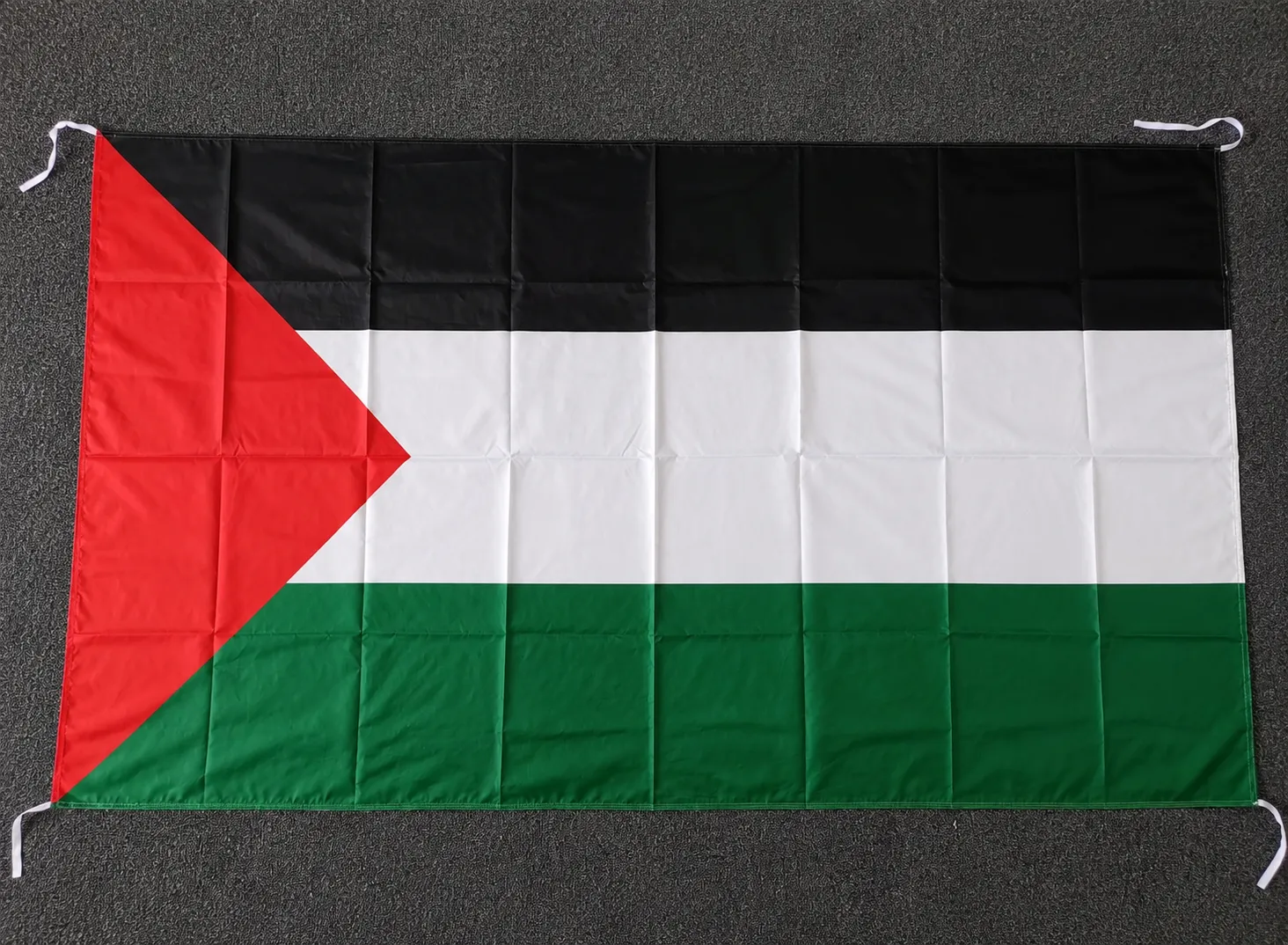Palestine Flag (5.3ft × 3ft) – Premium China Fabric