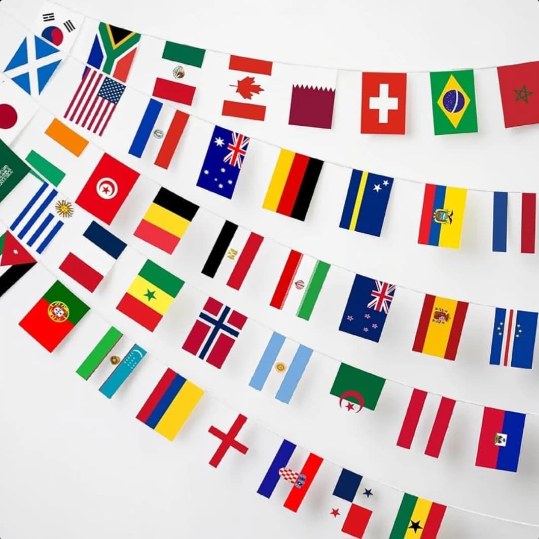 48 COUNTRY FLAG WORLD CUP 2026